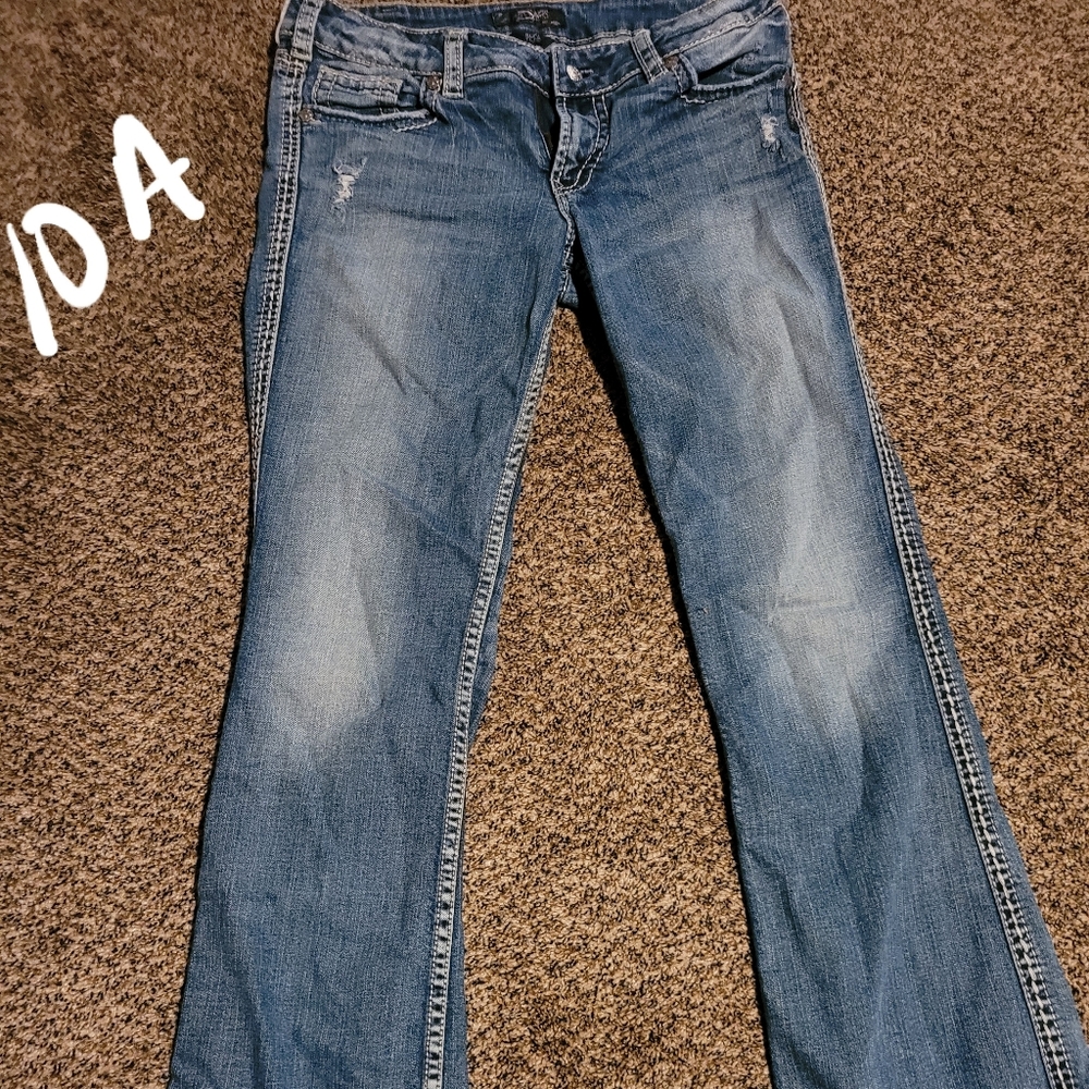 Silver suki jeans 33x34